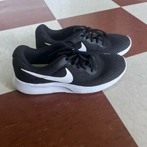 Nike Black and White Athletic Shoes